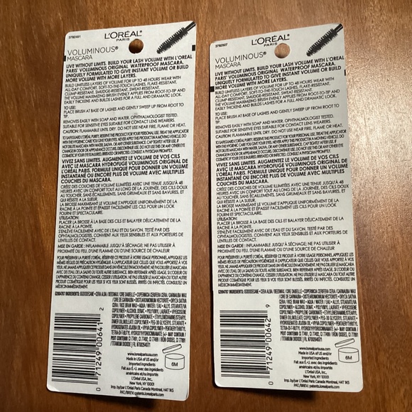L’Oreal Mascara Voluminous 360 Black & 365 Black Brown - Picture 6 of 11